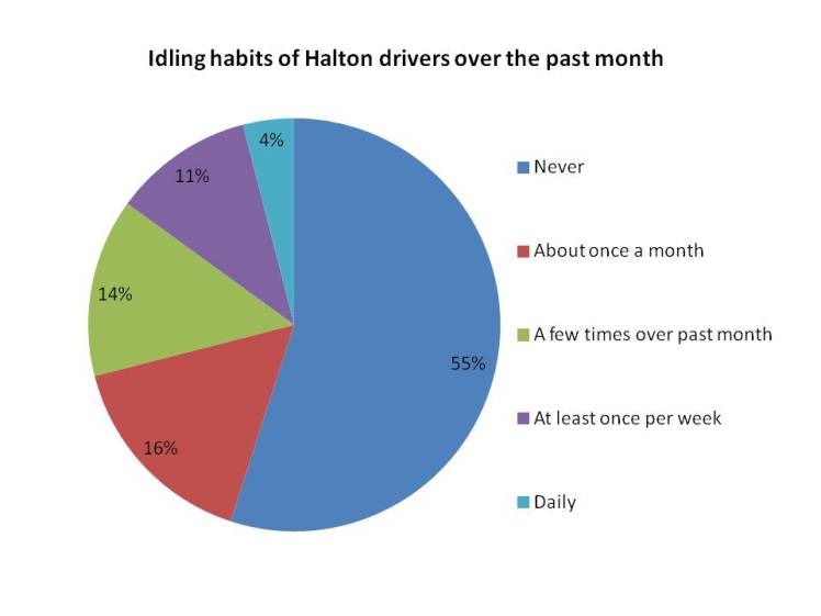 Idling Behaviour in Halton
