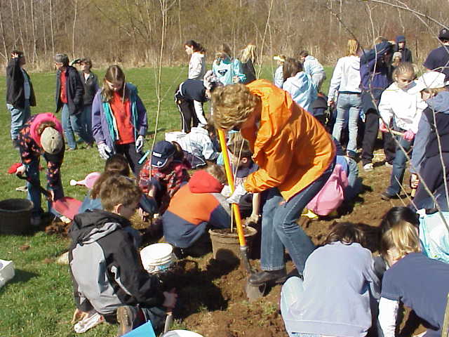 Arbor Day Tree Planting Event
