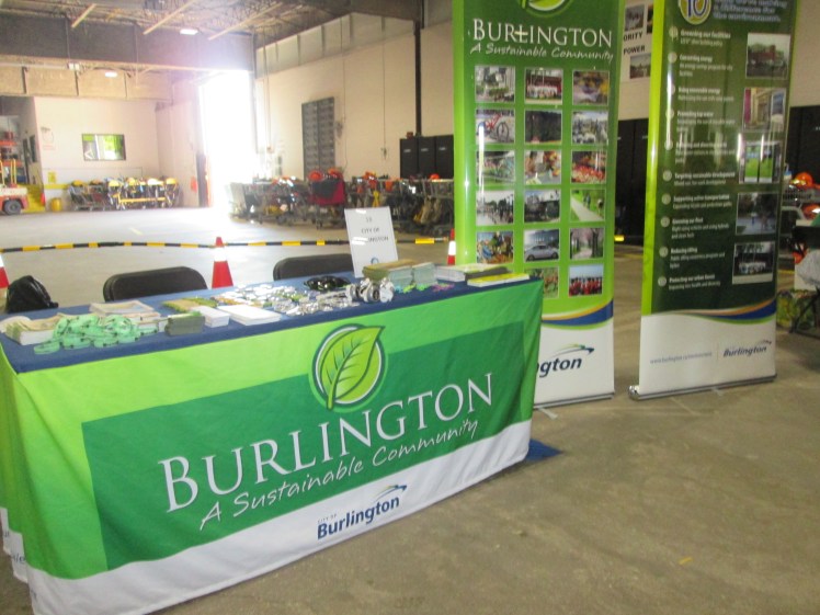 City of Burlington booth
