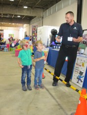 Matteo and Henry volunteered for a demonstration.