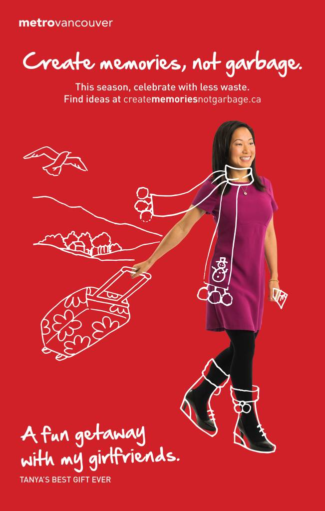 Create memories, not garbage