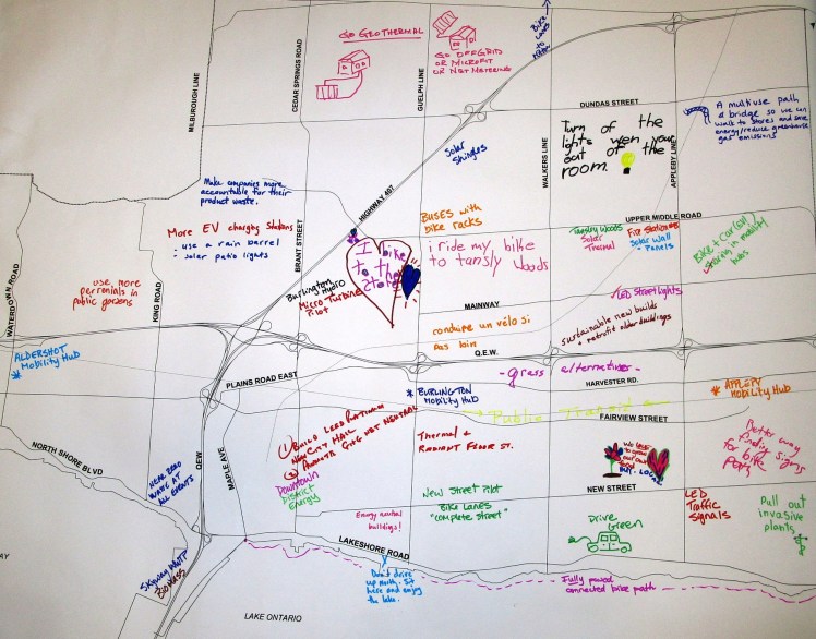 Engaging residents on the Community Energy Plan.