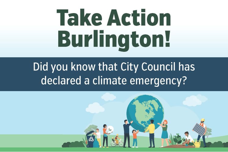 Graphic to engage community on Climate Action Plan
